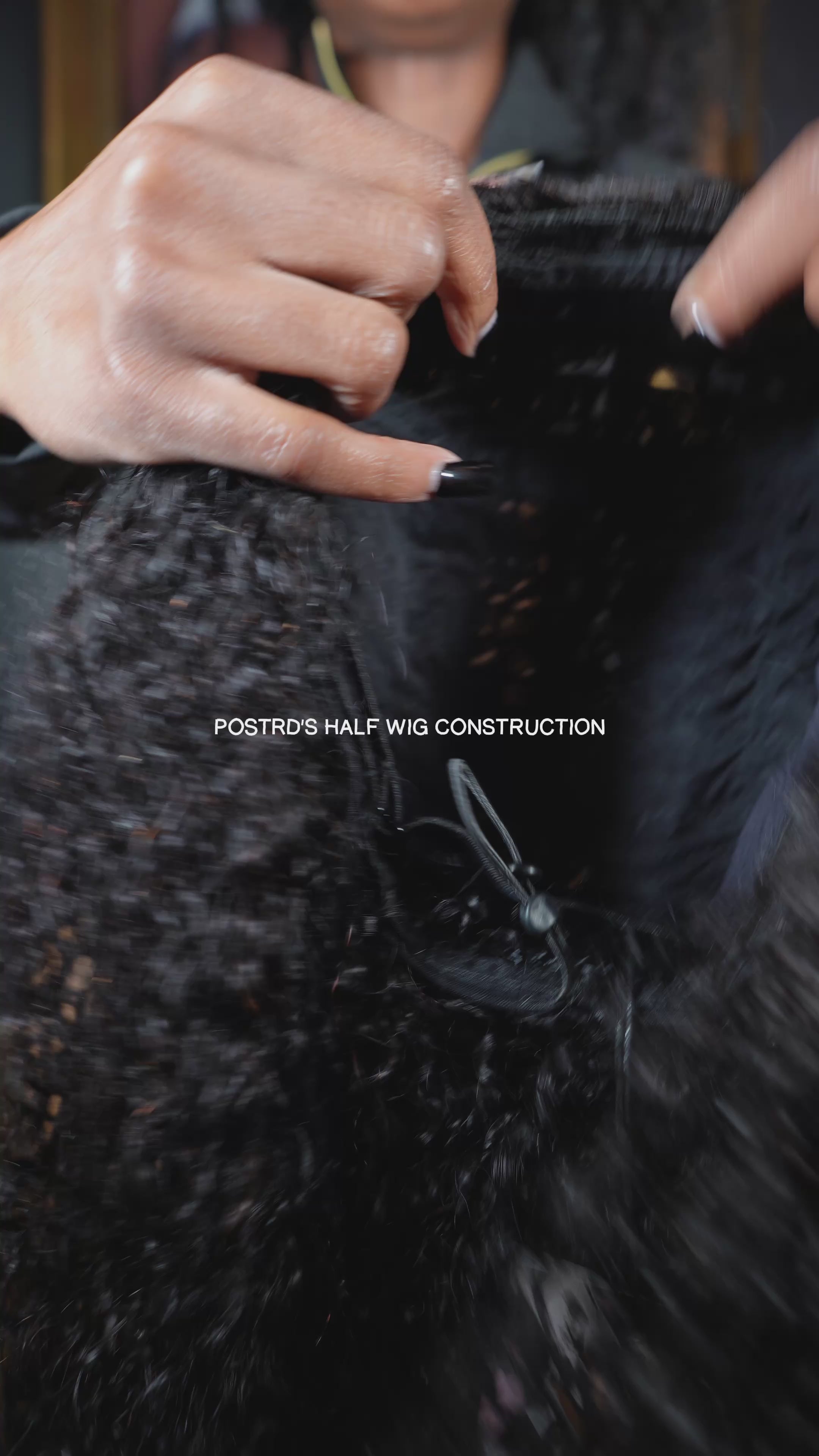 Coiled Caprì Half Wig